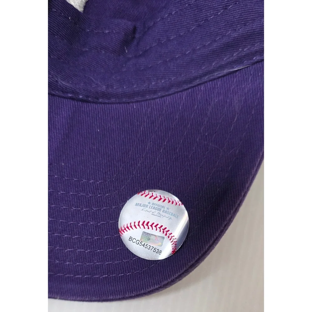 '47 LA Dodgers Clean‎ Up Adjustable Hat Purple MLB Cap OSFA